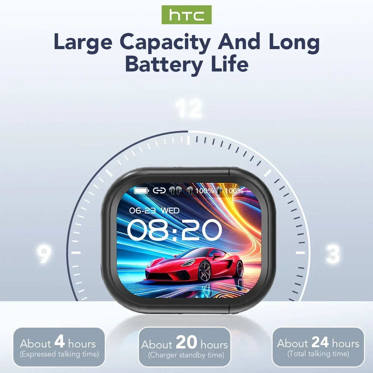 **CrystalConnect™ Wireless Earbuds**