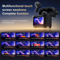 Xiaomi True Wireless Translation Bluetooth Earphones BD2 ANC Noise Reduction ENC Digital Display Built in Microphone HiFi Stereo
